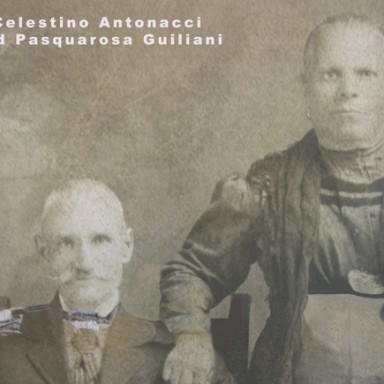 Celestino Antonacci (1853-1925) & Pasquarosa Giuliani (1851-1927), circa 1915.