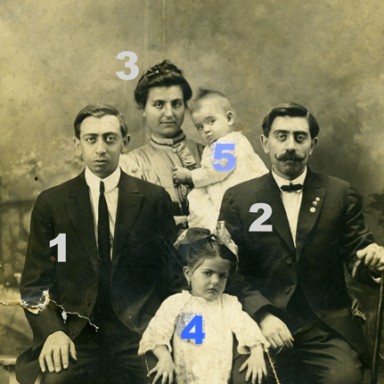 Ursini Family, Illinois, c. 1913.
