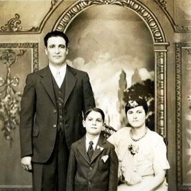 Battistella family. Circa 1934 in Buffalo, New York.