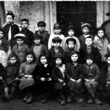 Grade school, circa 1931, Calascio.