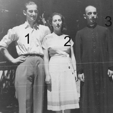 Antonacci family. August 1951, L’Aquila.
