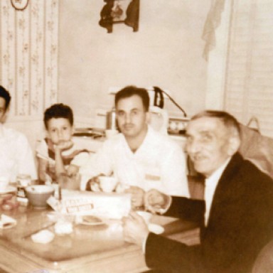 Gilardo Vespa and Family, circa 1950.